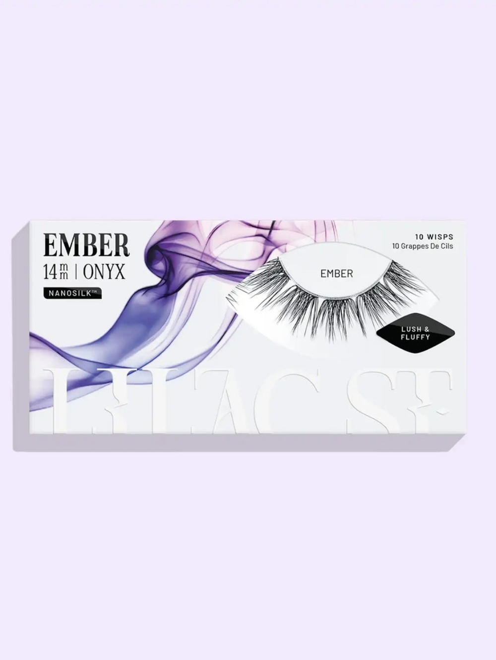 Open box Lilac St. Lashes Ember NanoSoft